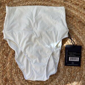 NWT It's Now Cool White Bikini Bottoms XS